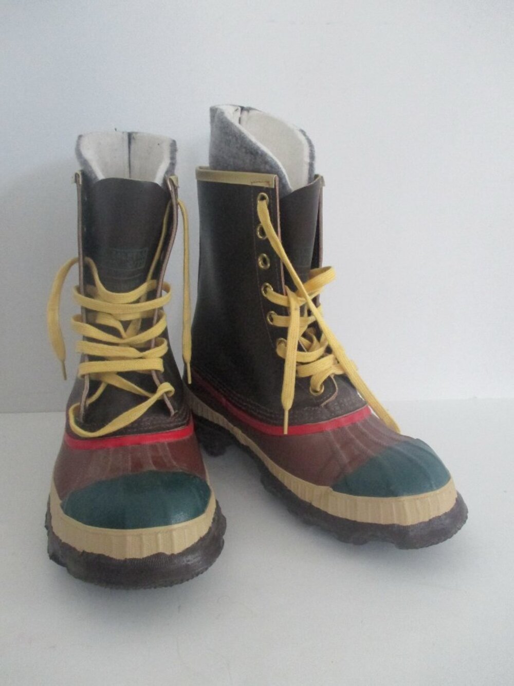 Sorel Kaufman Expo Boots Steel Toes NWOT LIners
